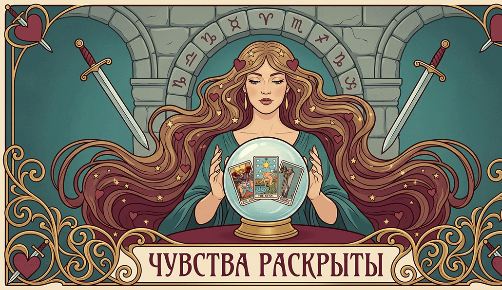 Таро на чувства мужчины онлайн - главная иллюстрация